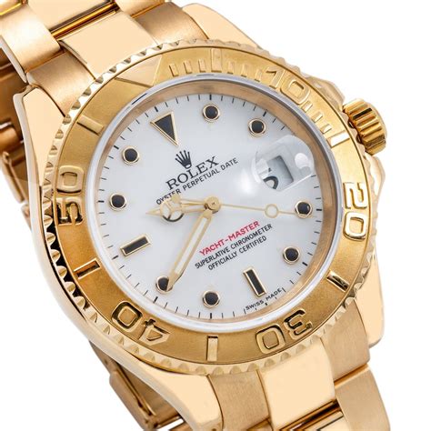 rolex yacht-master gold rubber 40mm prezzo|yacht master 40 bezel.